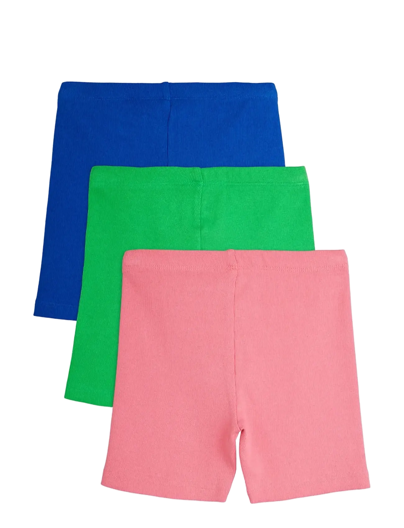 Mini Rodini - Solid bike shorts 3-pack - kasdienio stiliaus šortai - multi - 1