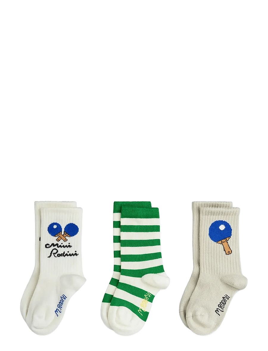 Mini Rodini - Table tennis 3-pack socks - strümpfe - multi - 0