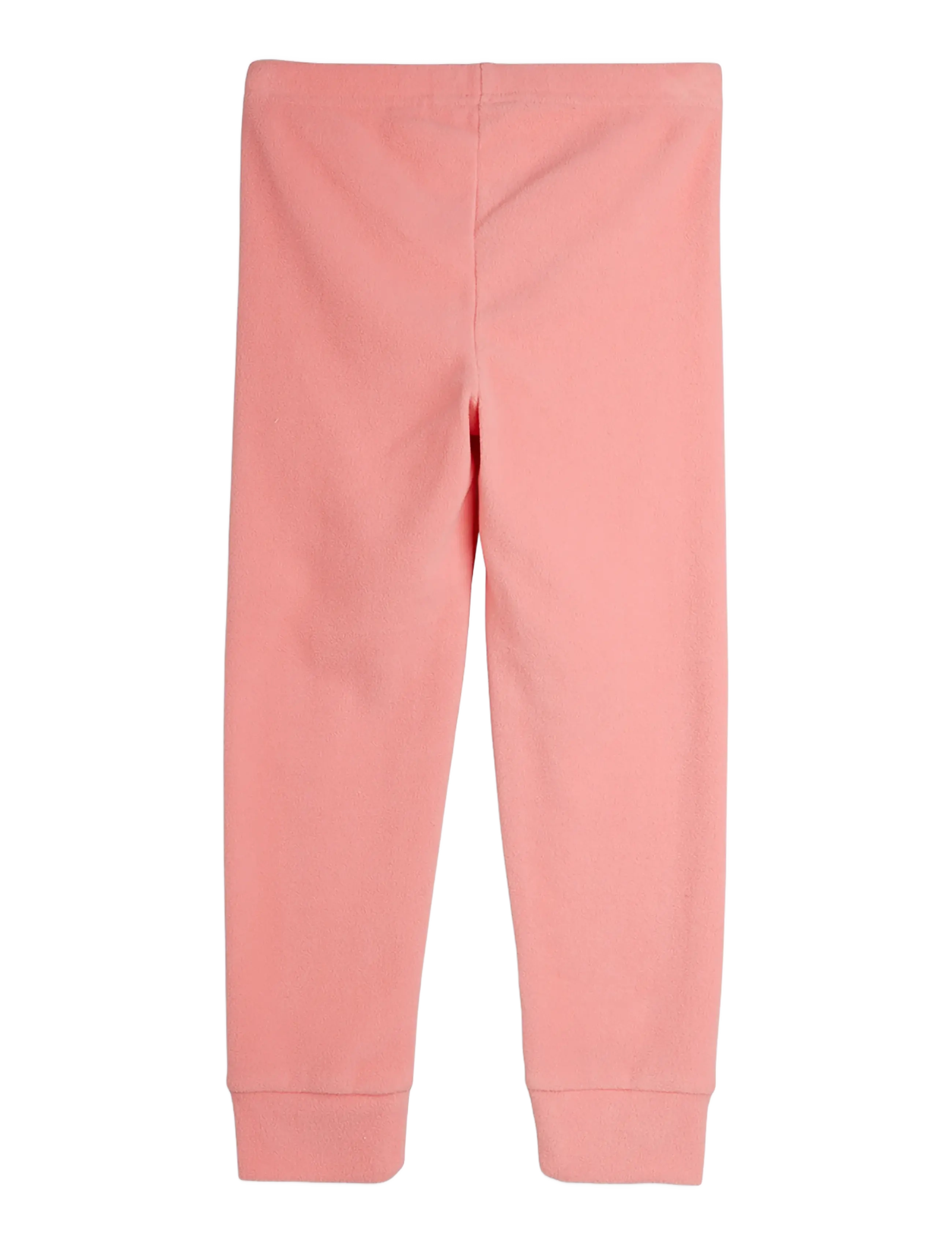 Mini Rodini - Penguin emb microfleece trousers - pink - 1
