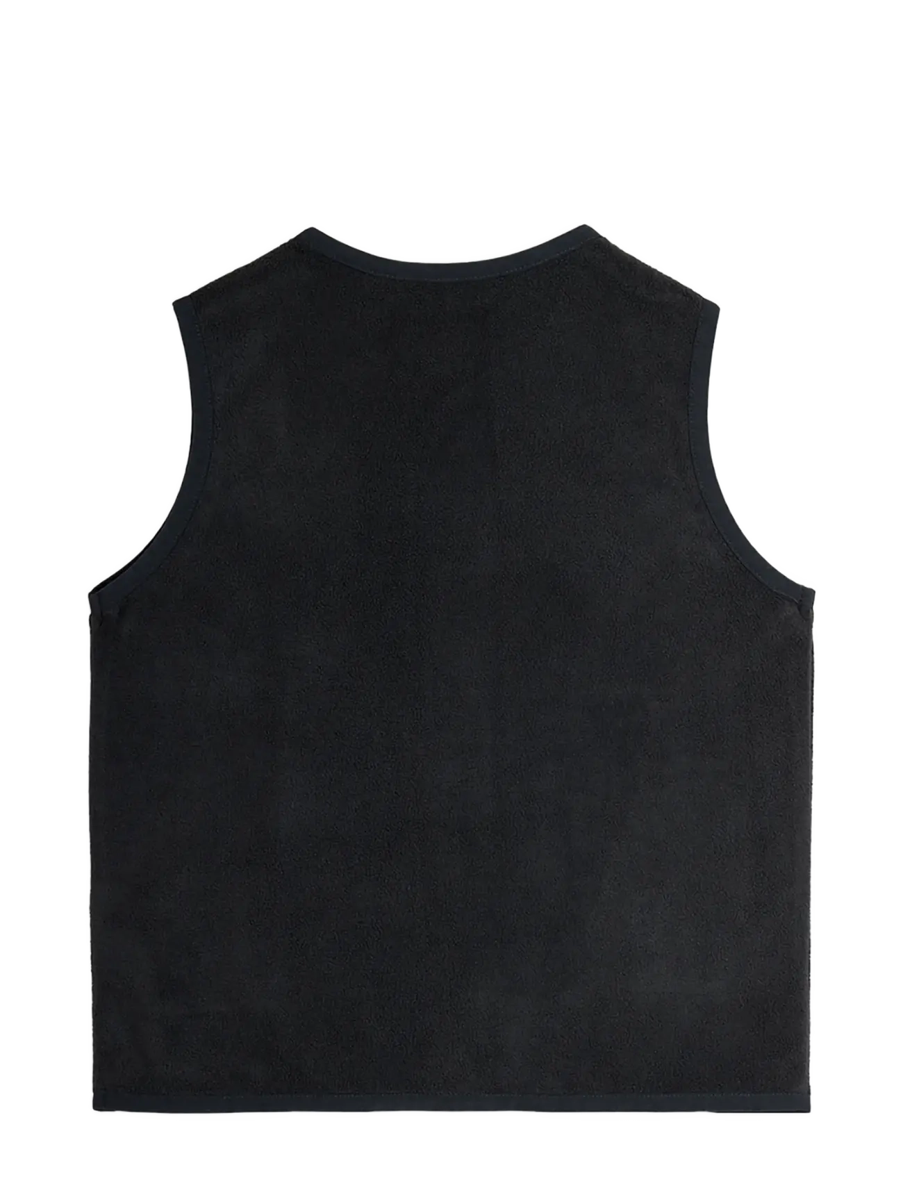 Mini Rodini - Penguin patch microfleece vest - black - 1