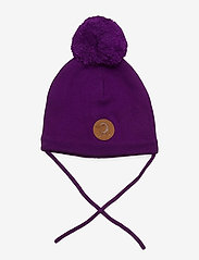 Mini Rodini - Penguin hat - beanies - purple - 0