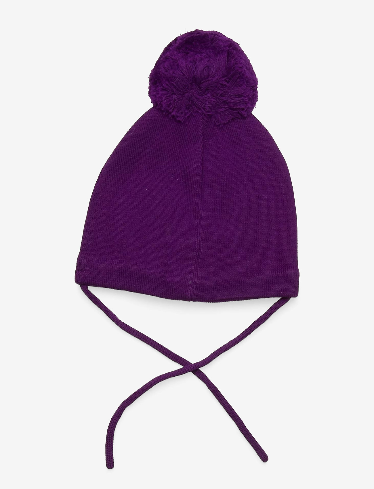 Mini Rodini - Penguin hat - purple - 1