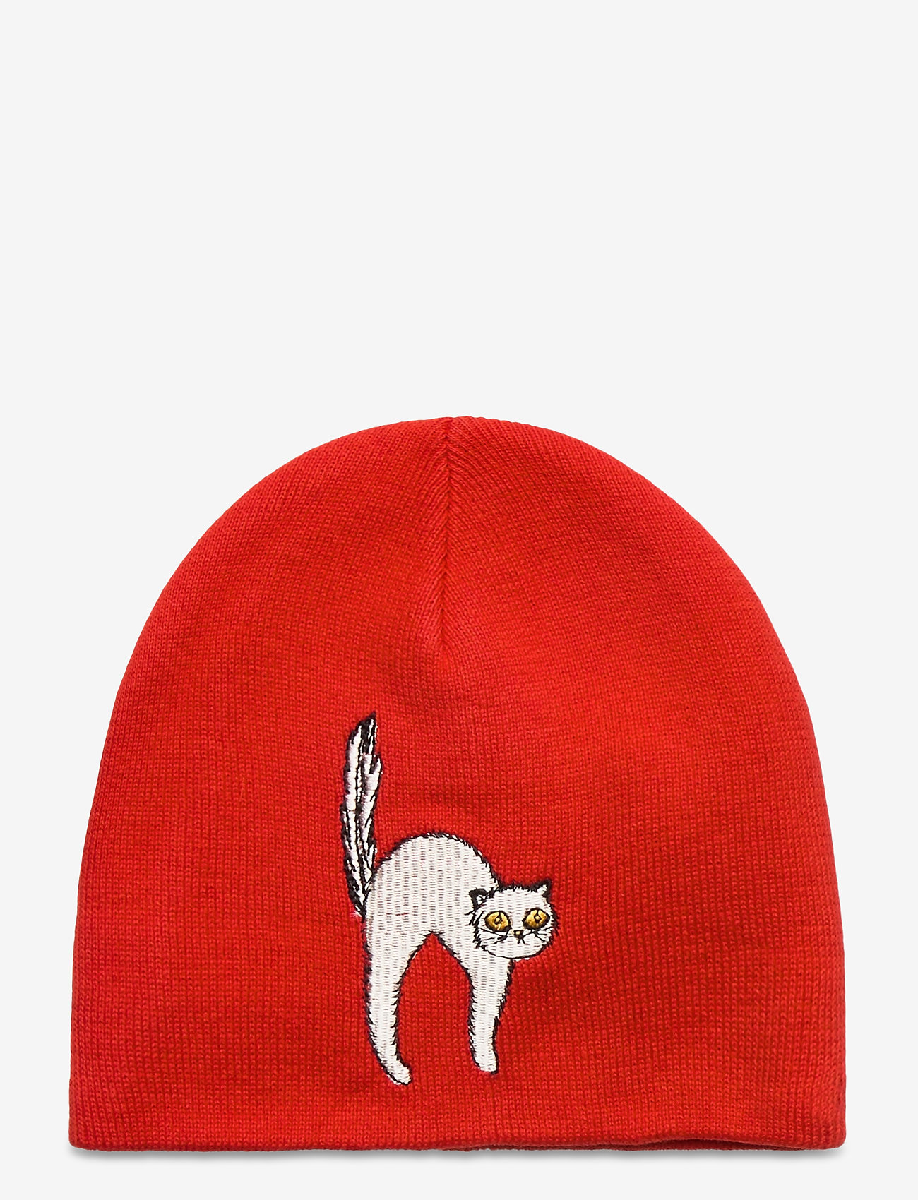 Mini Rodini - Angry cat patch hat - mažiausios kainos - red - 0