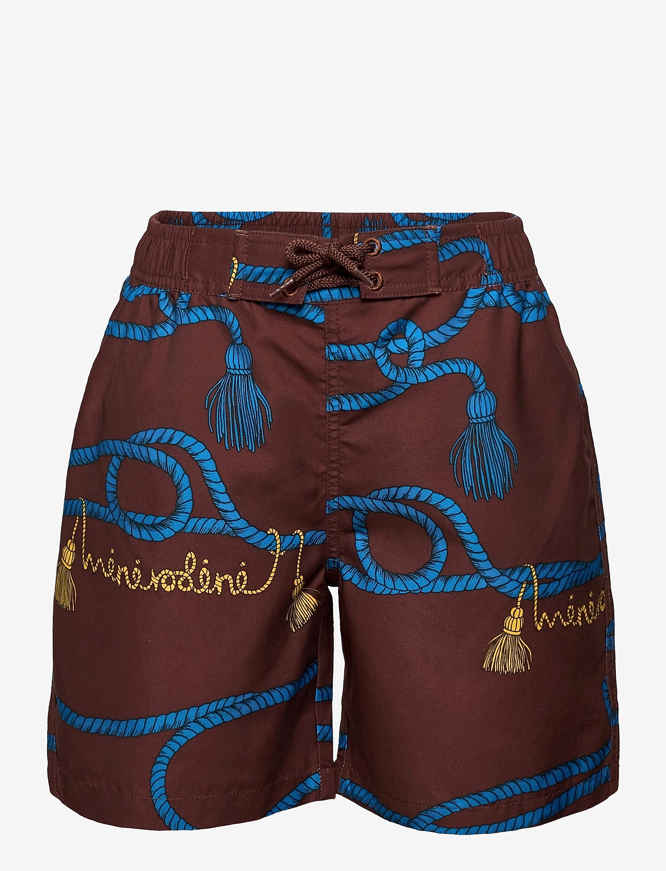 Mini Rodini - Rope swimshorts - sommerschnäppchen - brown - 0