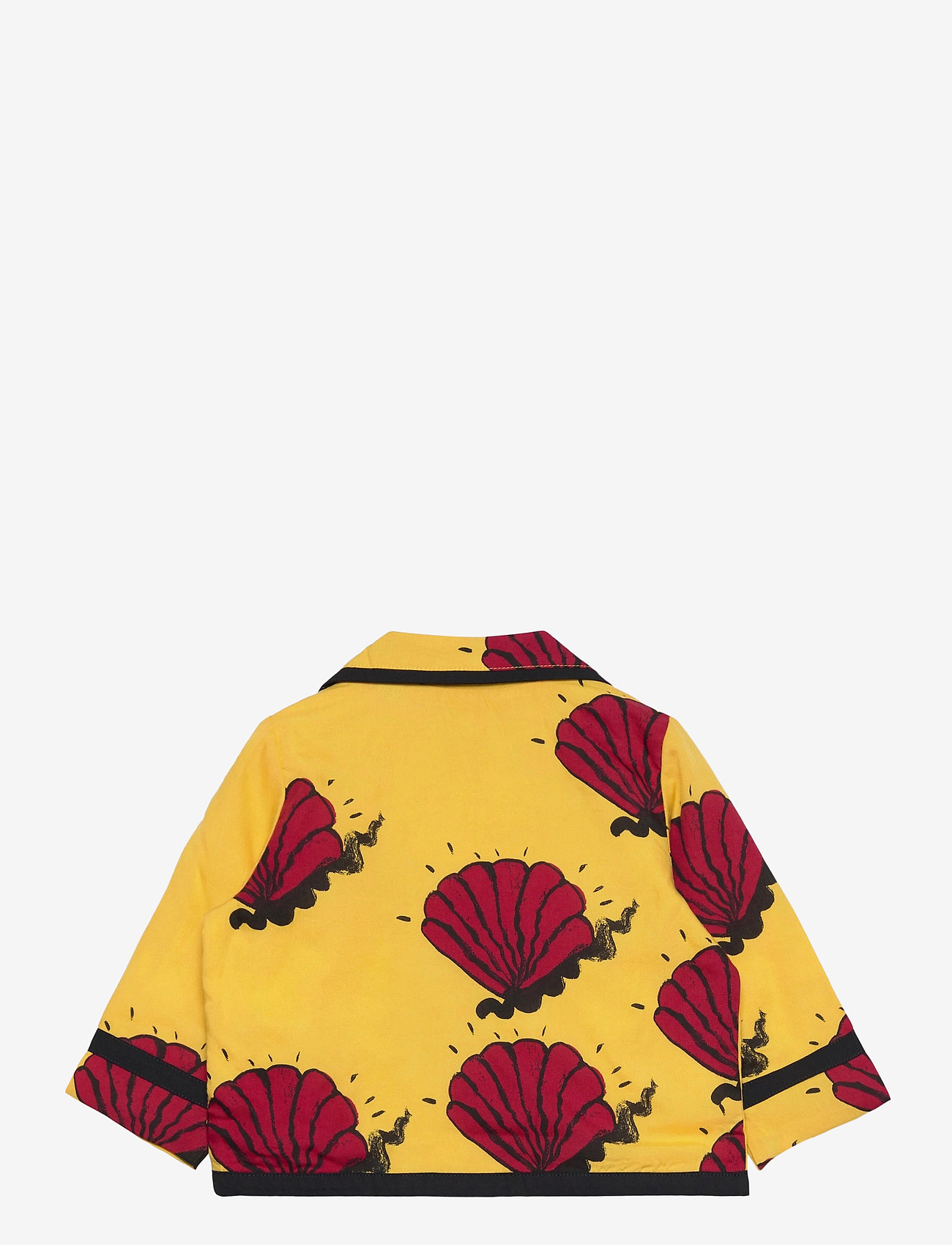 Mini Rodini - Shell woven jacket - blazers - yellow - 1