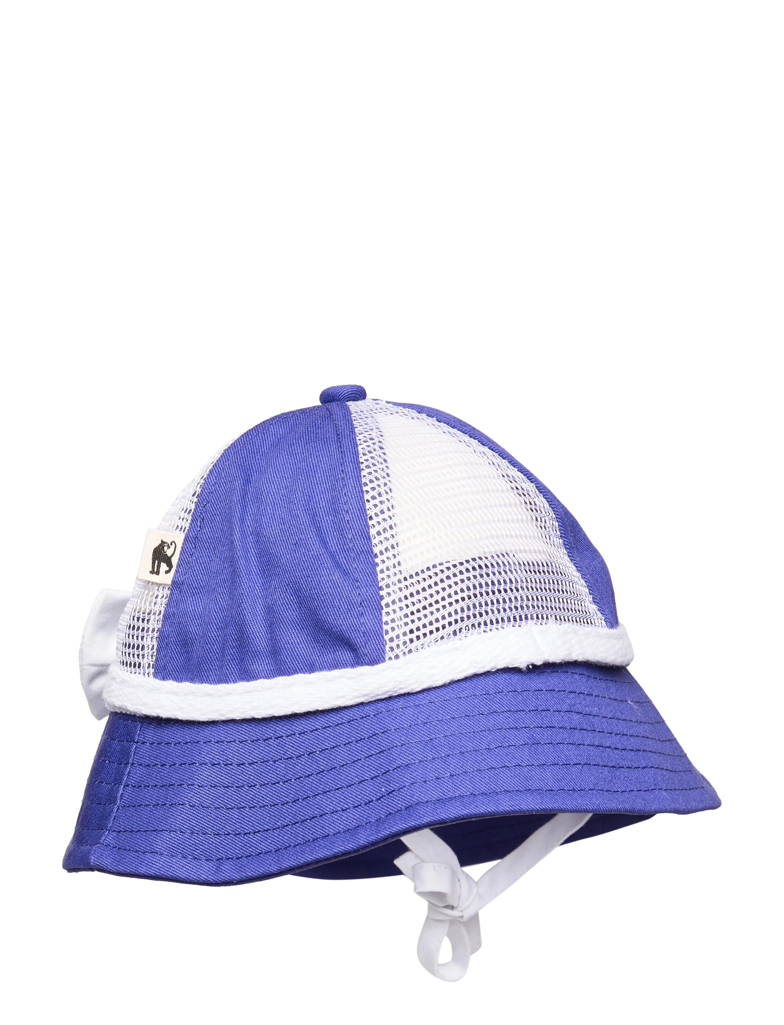 Mini Rodini Bow Mesh Sun Hat, 48-50, Accessories, Blau - Hats, Kinder