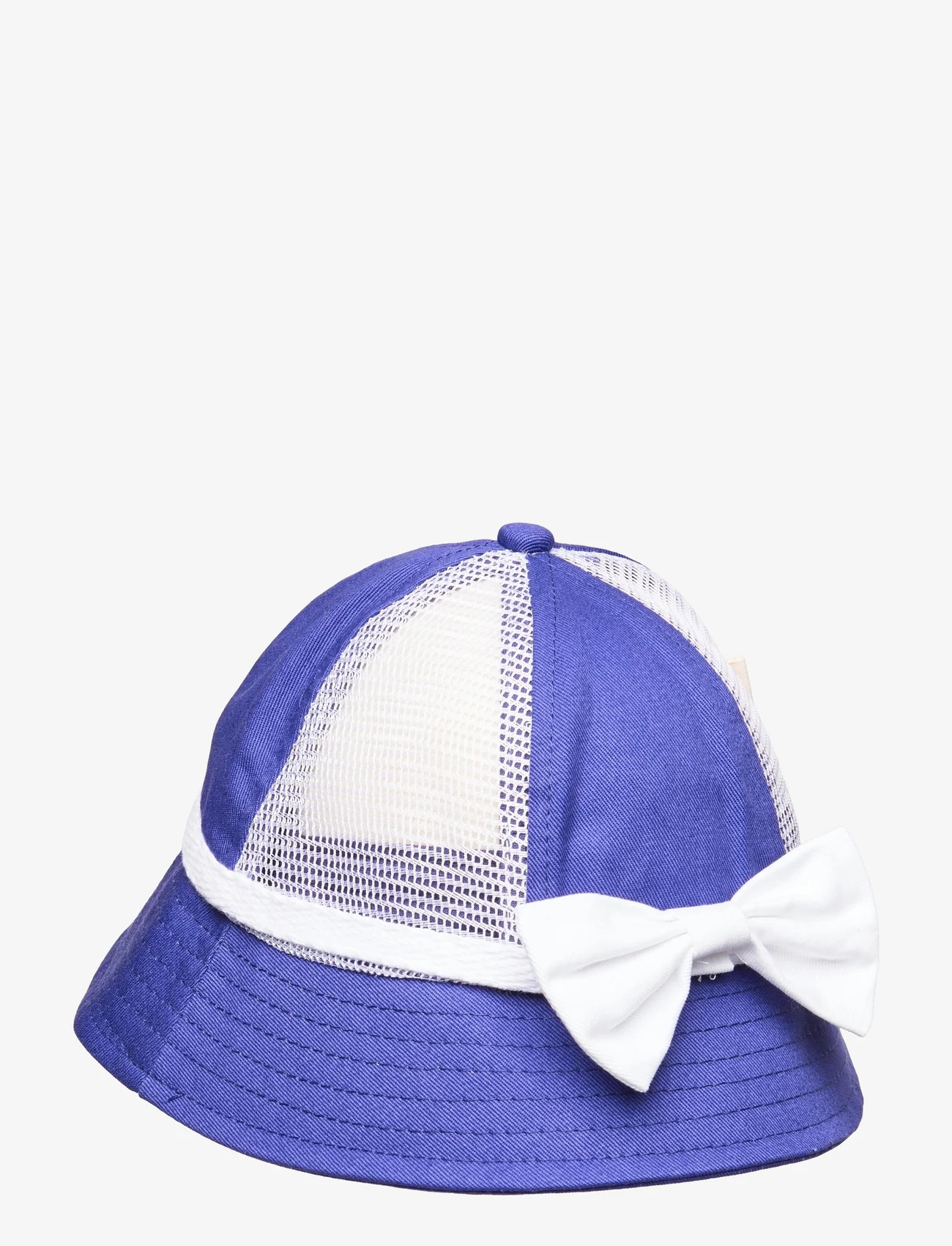 Mini Rodini - Bow mesh sun hat - suvised sooduspakkumised - blue - 1
