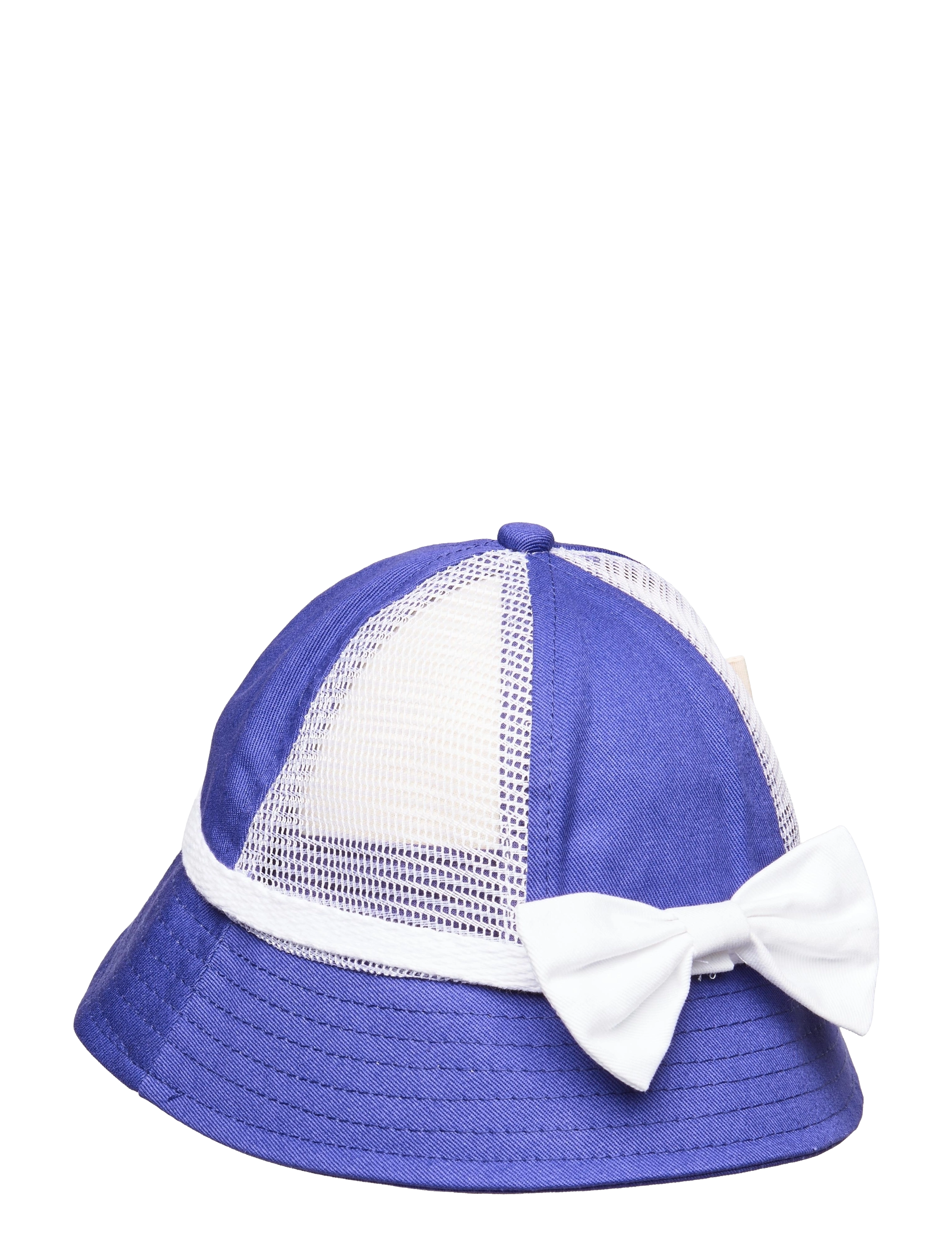 Mini Rodini - Bow mesh sun hat - vasaros pasiūlymai - blue - 1