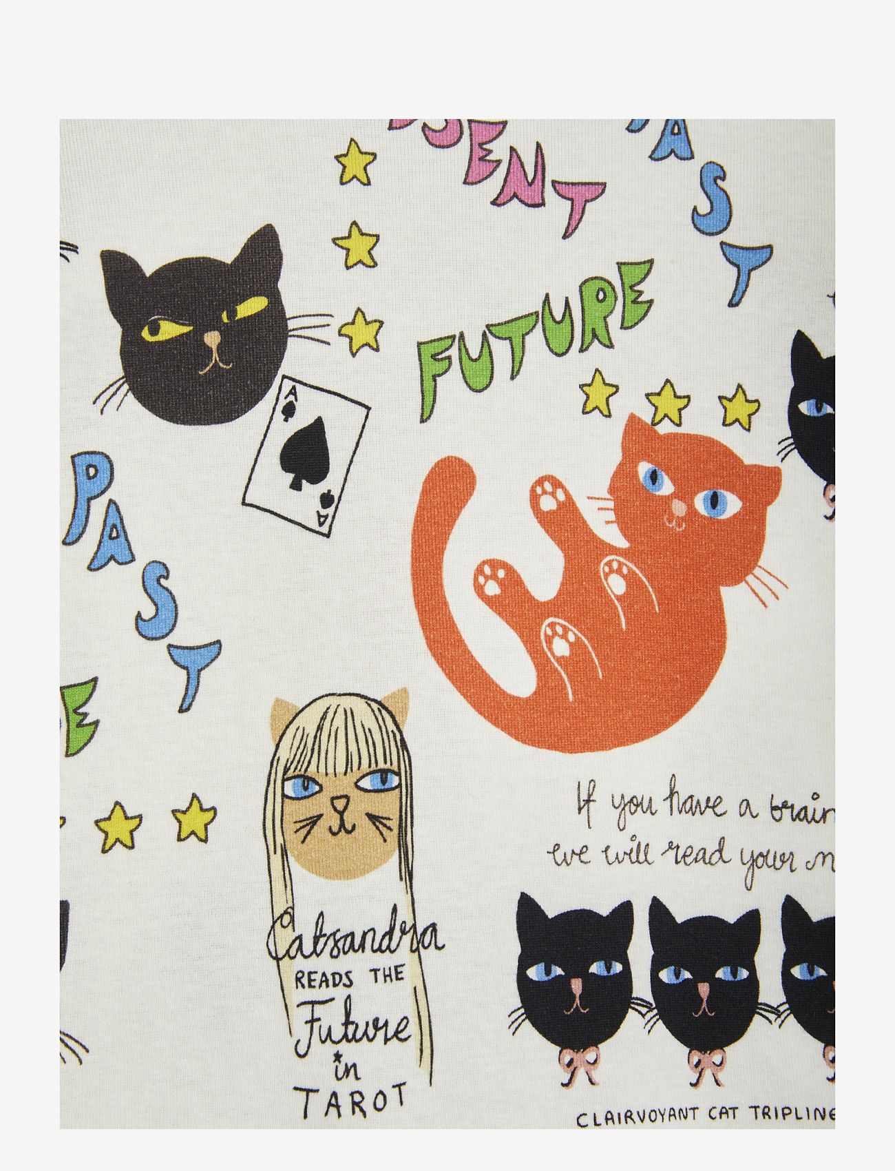 Mini Rodini - Clairvoyant cats aop ss tee - multi - 2