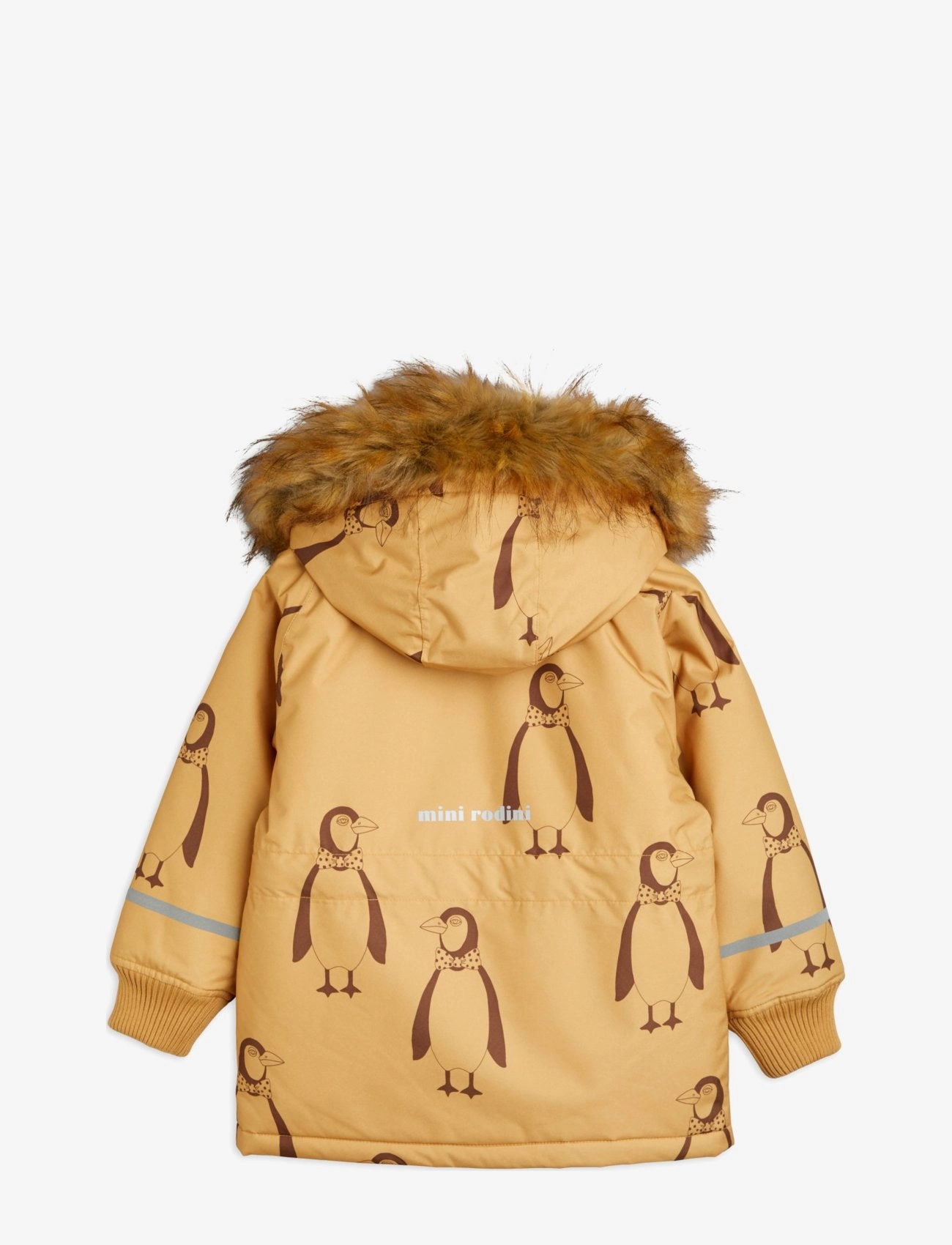 Mini Rodini - Penguin K2 parka - jakker - beige - 1