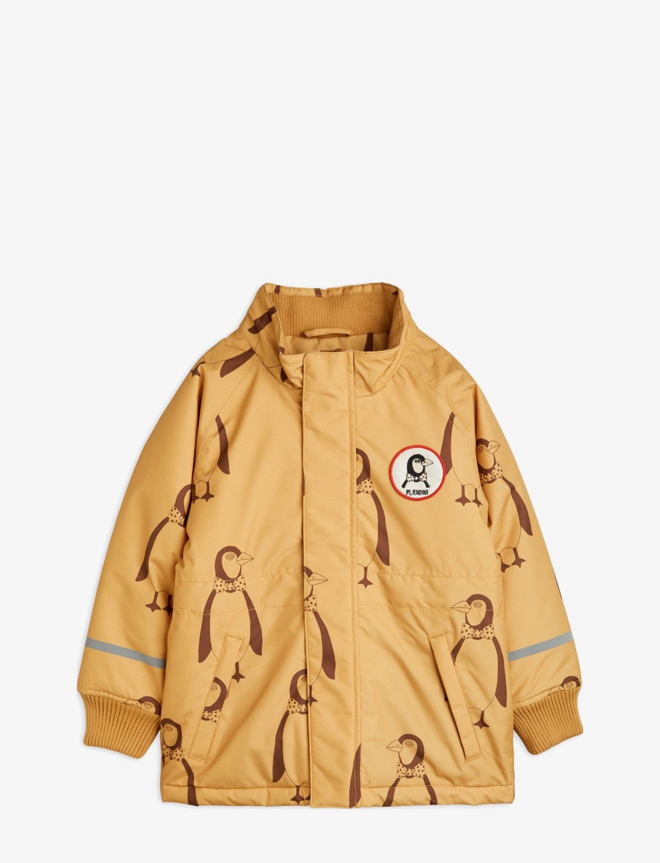 Mini Rodini - Penguin K2 parka - jakker - beige - 2
