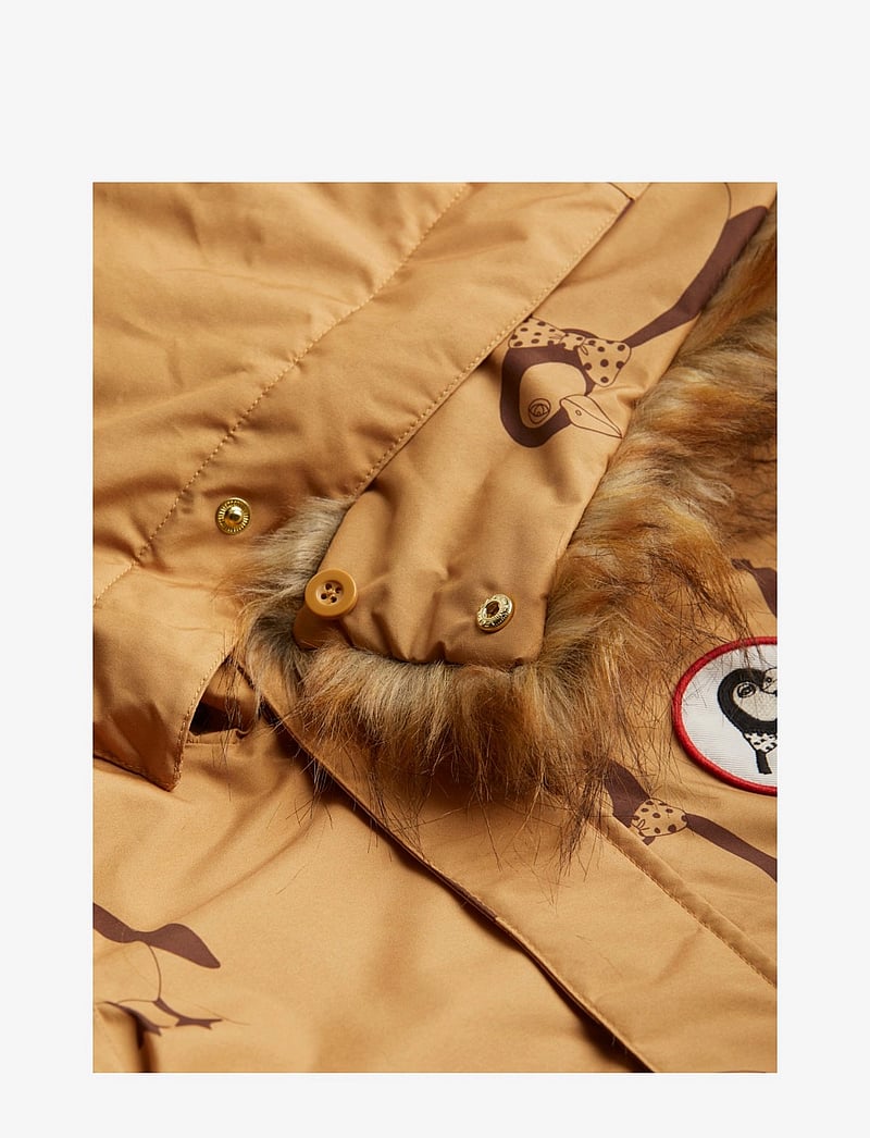 Mini Rodini - Penguin K2 parka - parkas - beige - 4