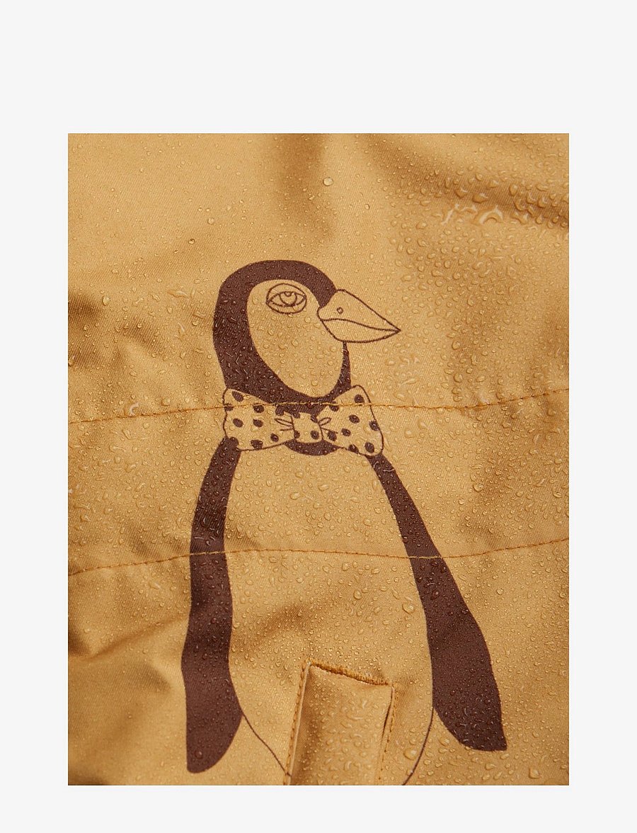 Mini Rodini - Penguin K2 parka - parkas - beige - 5