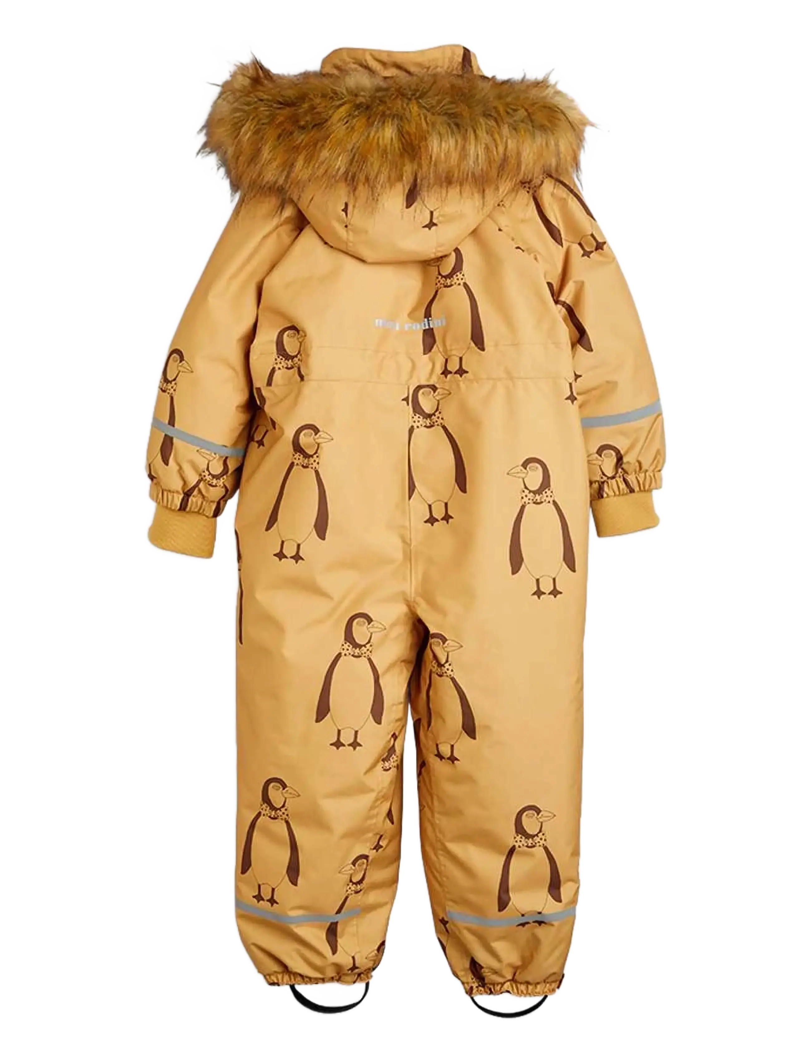 Mini Rodini - Kebnekaise penguin overall - shop efter alder - beige - 1