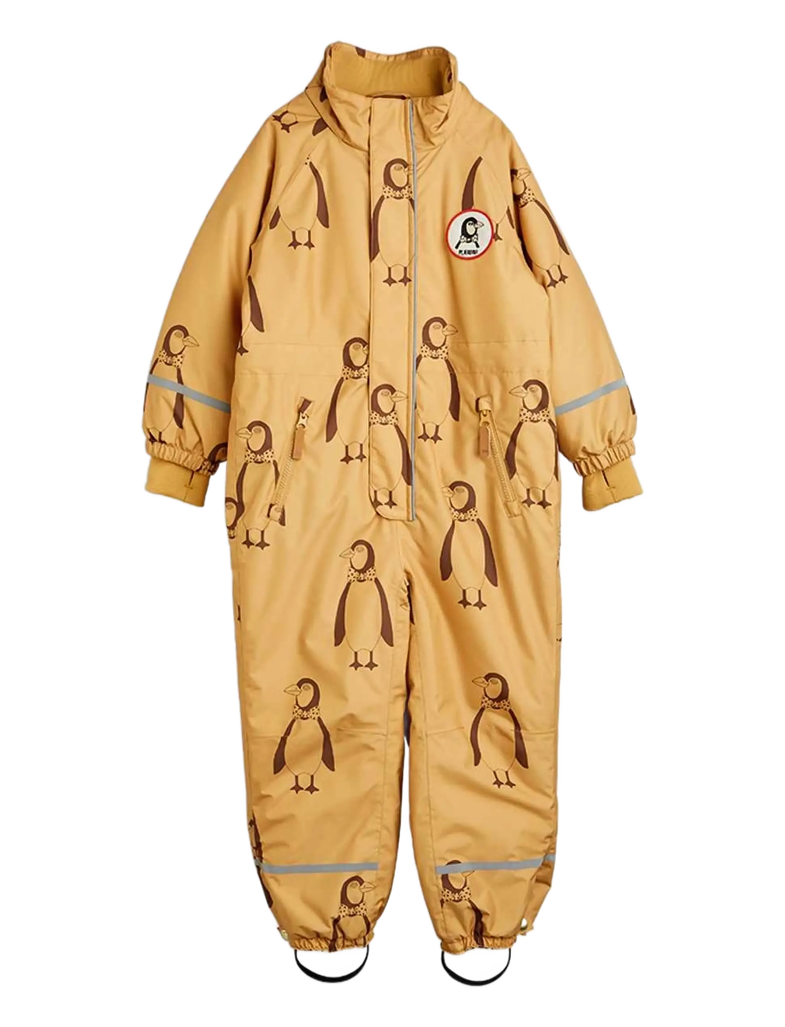 Mini Rodini - Kebnekaise penguin overall - shop efter alder - beige - 2