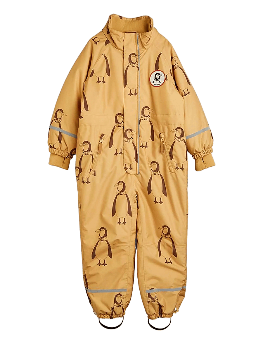 Mini Rodini - Kebnekaise penguin overall - shop efter alder - beige - 2
