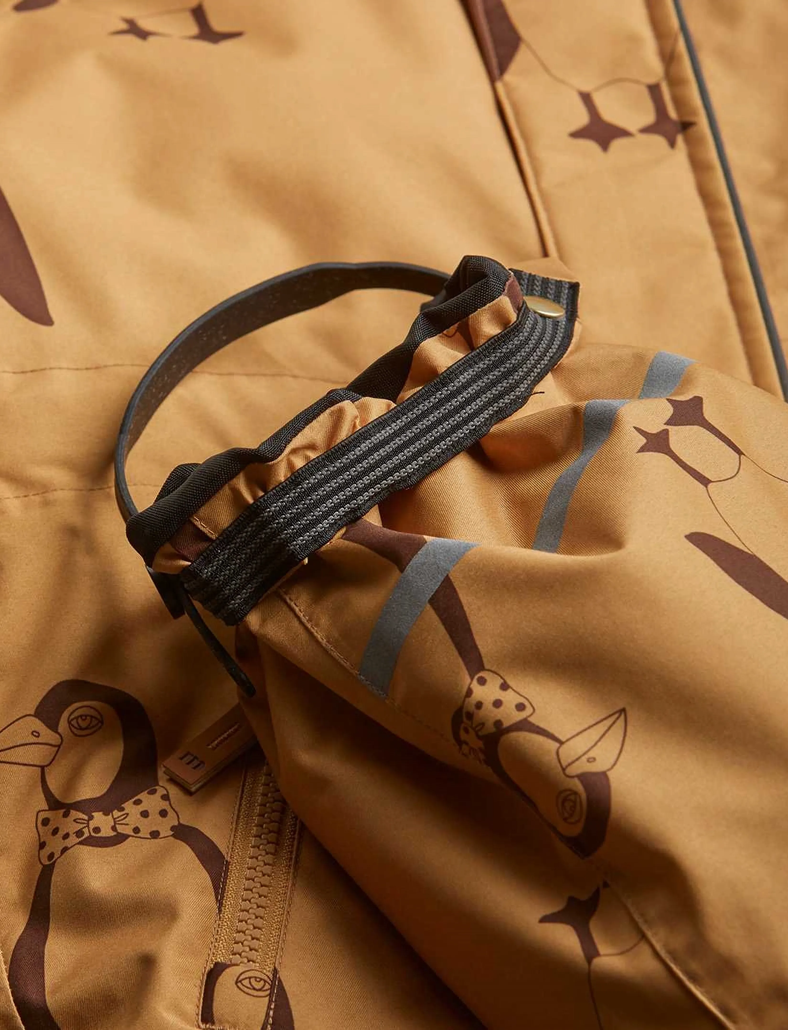Mini Rodini - Kebnekaise penguin overall - shop efter alder - beige - 3