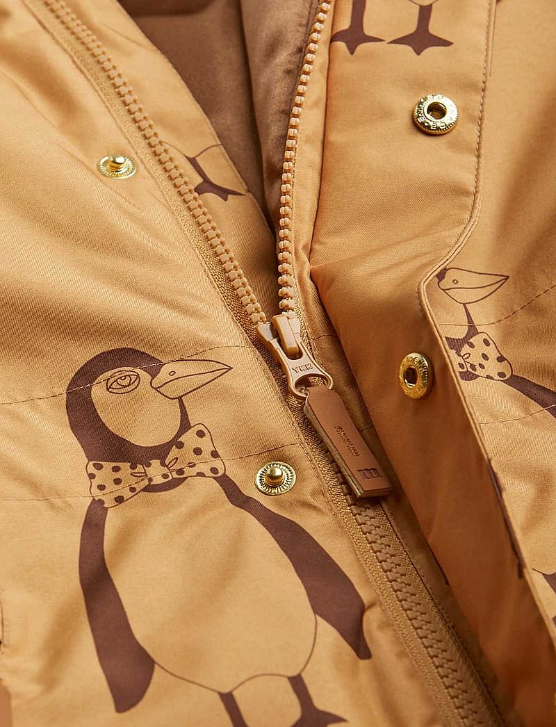 Mini Rodini - Kebnekaise penguin overall - snowsuit - beige - 5