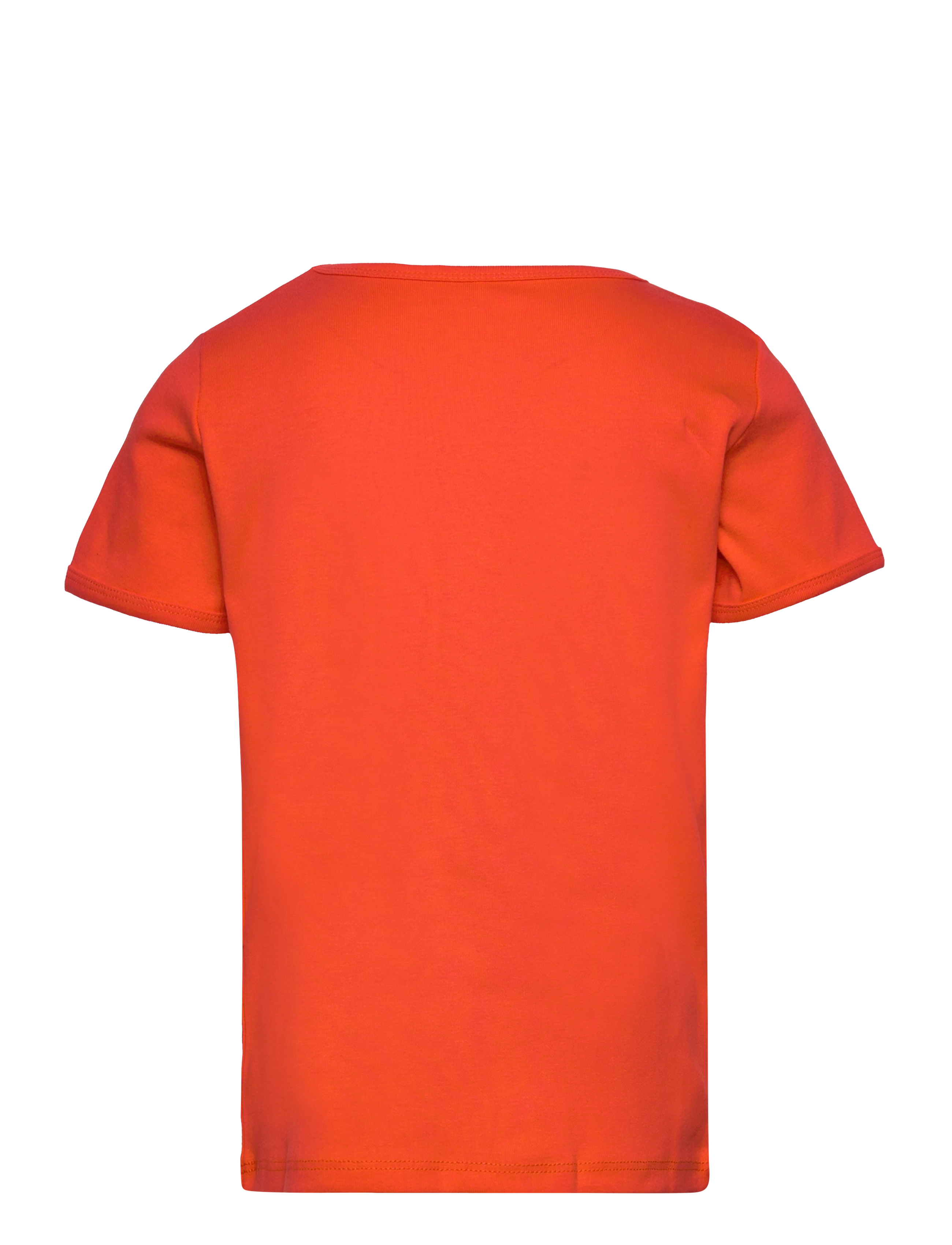 Mini Rodini - Pigeons sp ss tee - red - 1