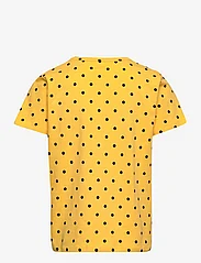 Mini Rodini - Polka dot ss tee - short-sleeved - yellow - 1