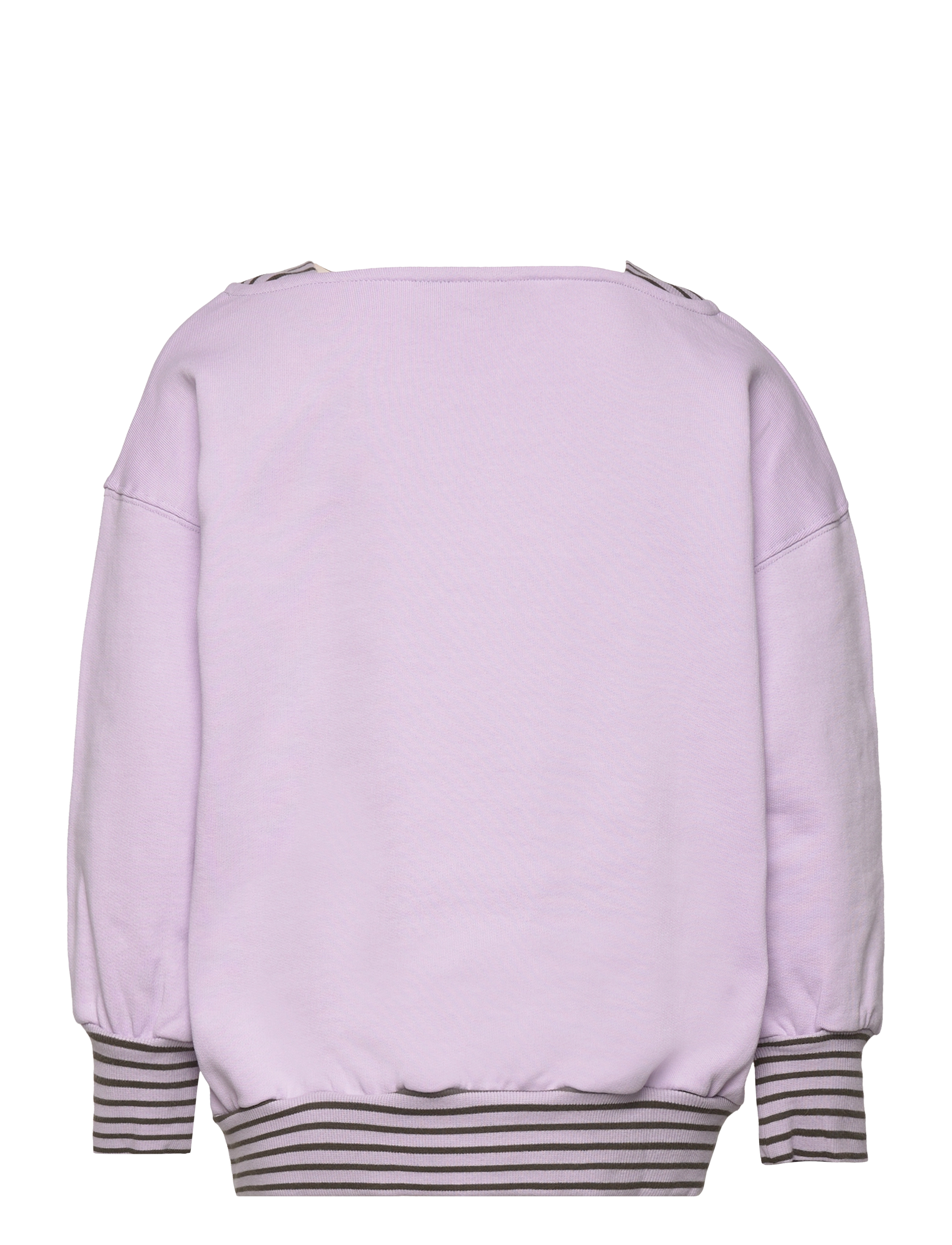 Mini Rodini - Sun's up emb sweatshirt - purple - 1