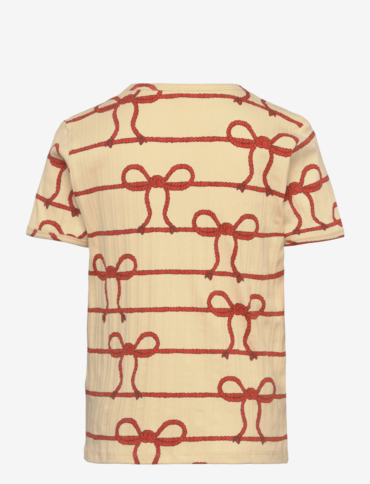 Mini Rodini - Rope aop ss tee - yellow - 1
