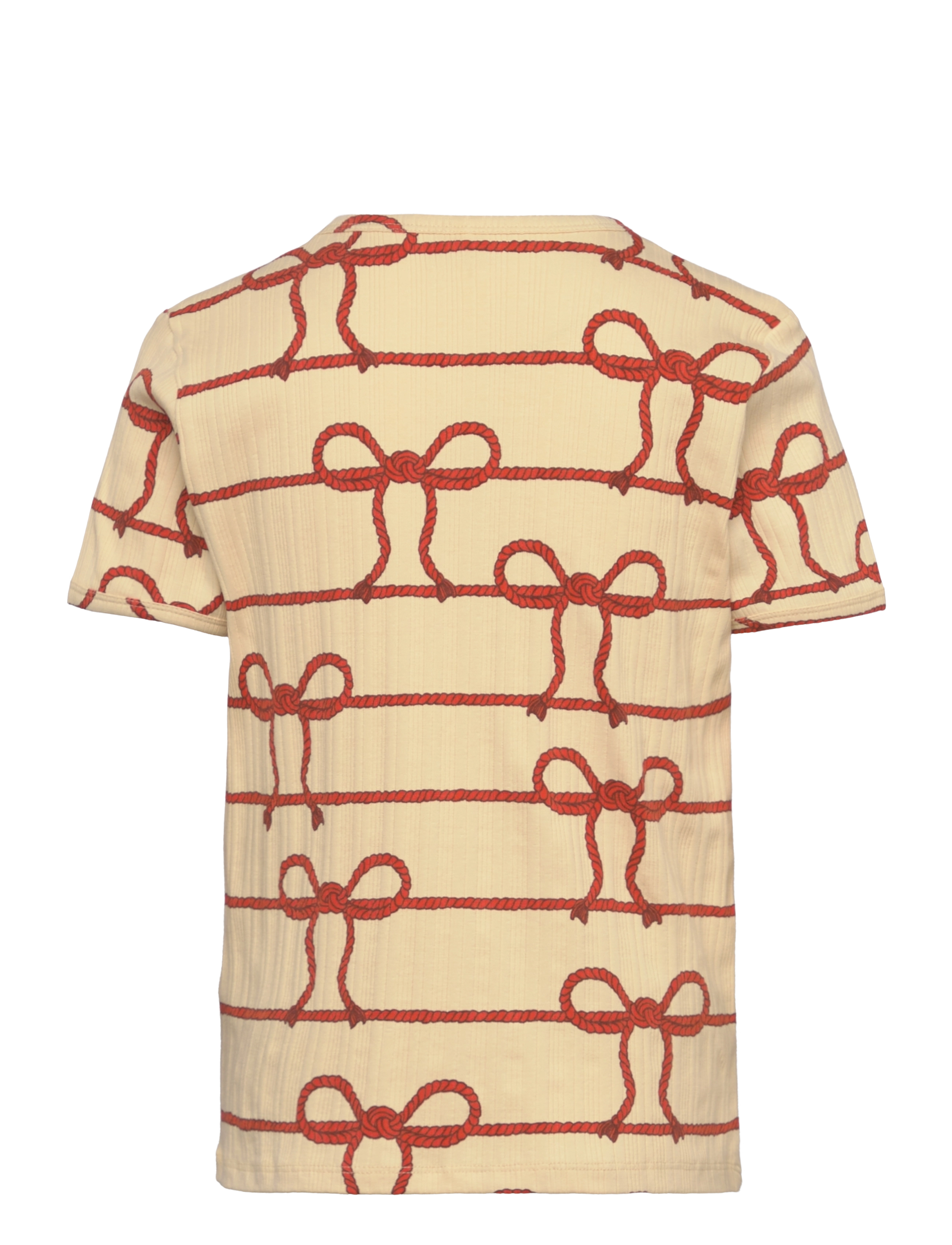 Mini Rodini - Rope aop ss tee - yellow - 1