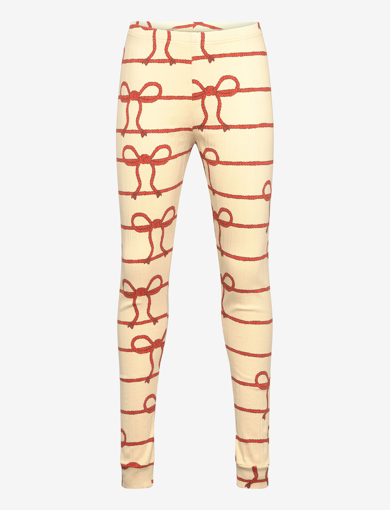 Mini Rodini - Rope aop leggings - yellow - 0