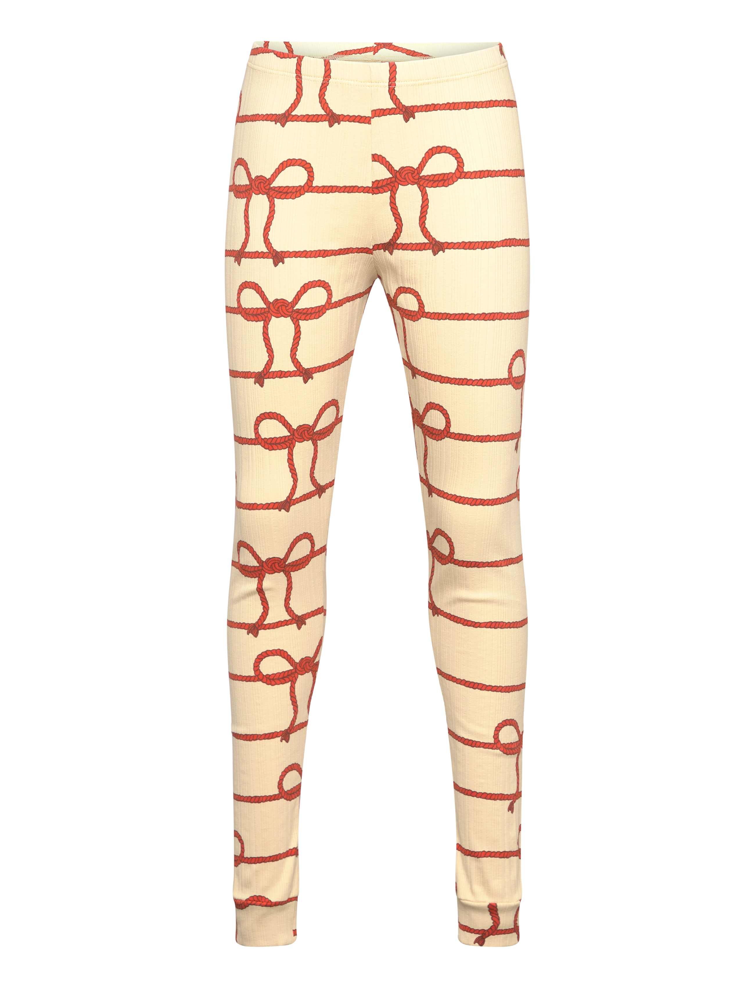 Rope aop leggings - YELLOW