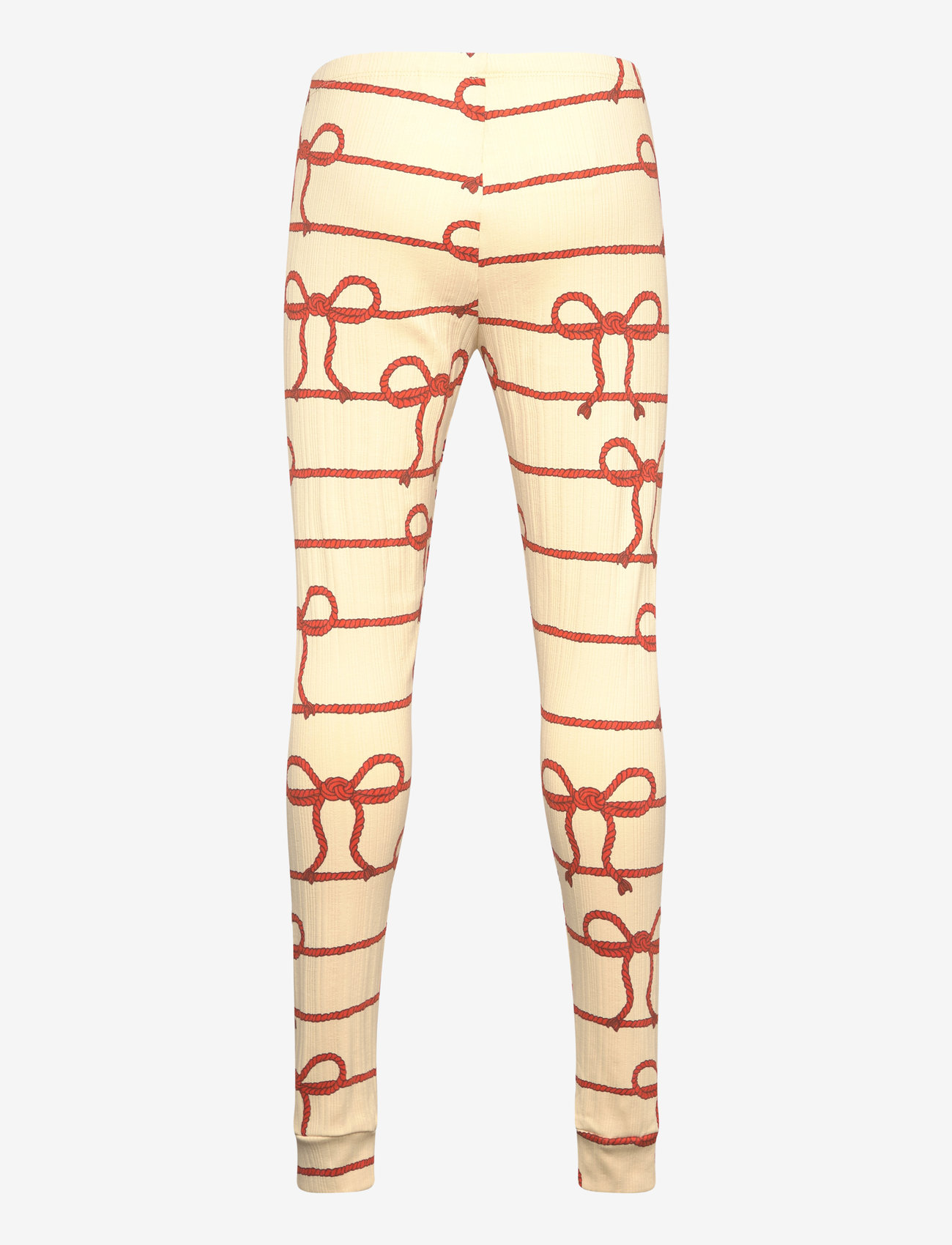 Mini Rodini - Rope aop leggings - yellow - 1