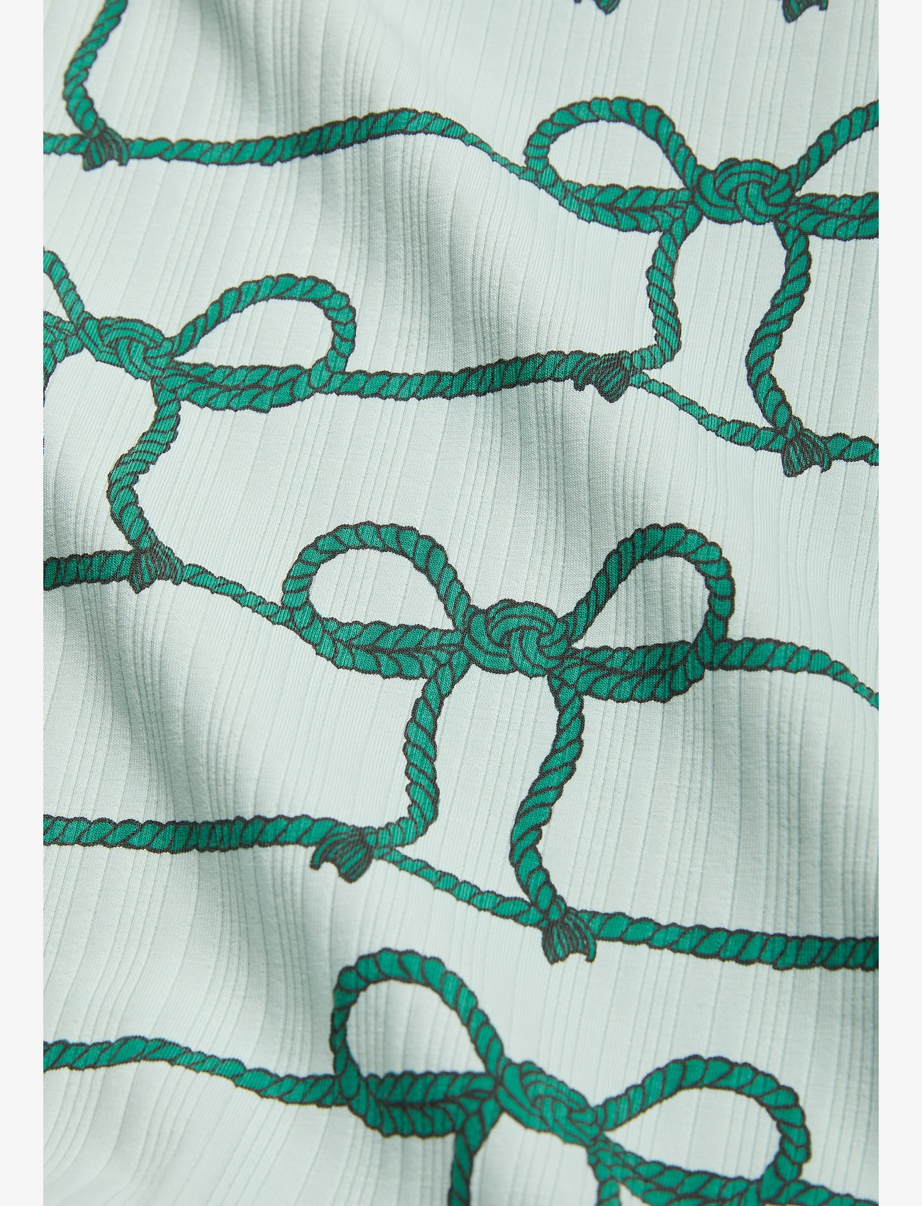 Mini Rodini - Rope aop ls body - green - 4