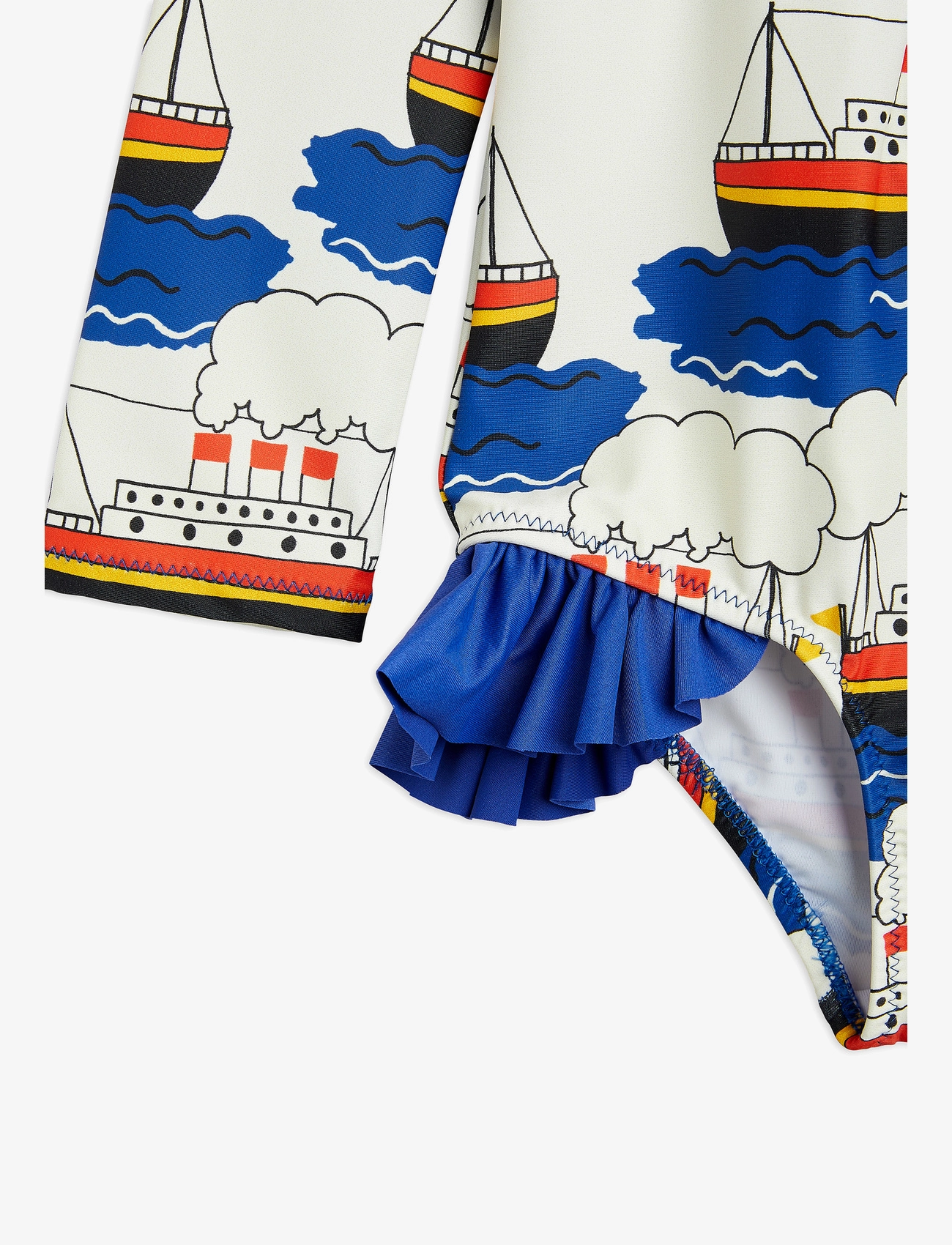 Mini Rodini - Ferry aop ls swimsuit - multi - 2