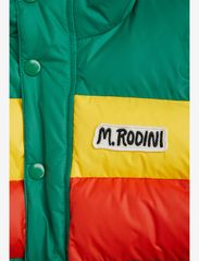 Mini Rodini - Zip sleeve puffer jacket - daunen- und steppjacken - green - 4