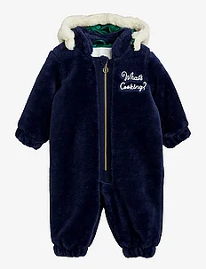 What's cooking faux fur baby overall, Mini Rodini