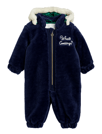 What'S Cooking Faux Fur Baby Overall - Flyverdragter
