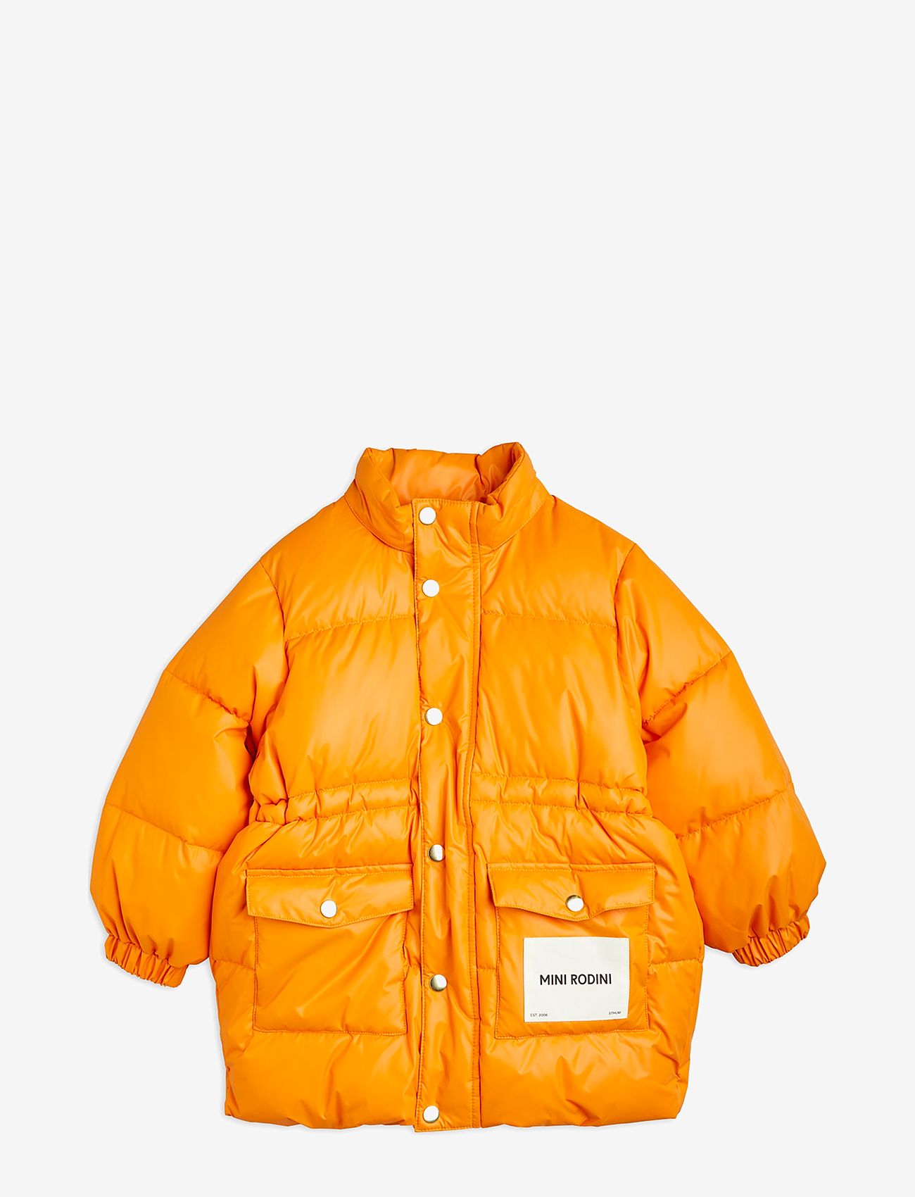 Mini Rodini - Heavy puffer jacket - dunjackor & fodrade jackor - orange - 1
