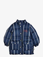 Mini Rodini - What's cooking heavy puffer jacket - puffer & padded - navy - 0