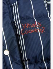Mini Rodini - What's cooking heavy puffer jacket - pūkinės striukės - navy - 2