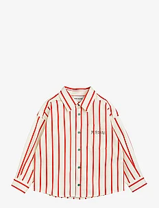 Stripe twill shirt, Mini Rodini