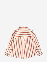 Mini Rodini - Stripe twill shirt - langermede skjorter - multi - 1