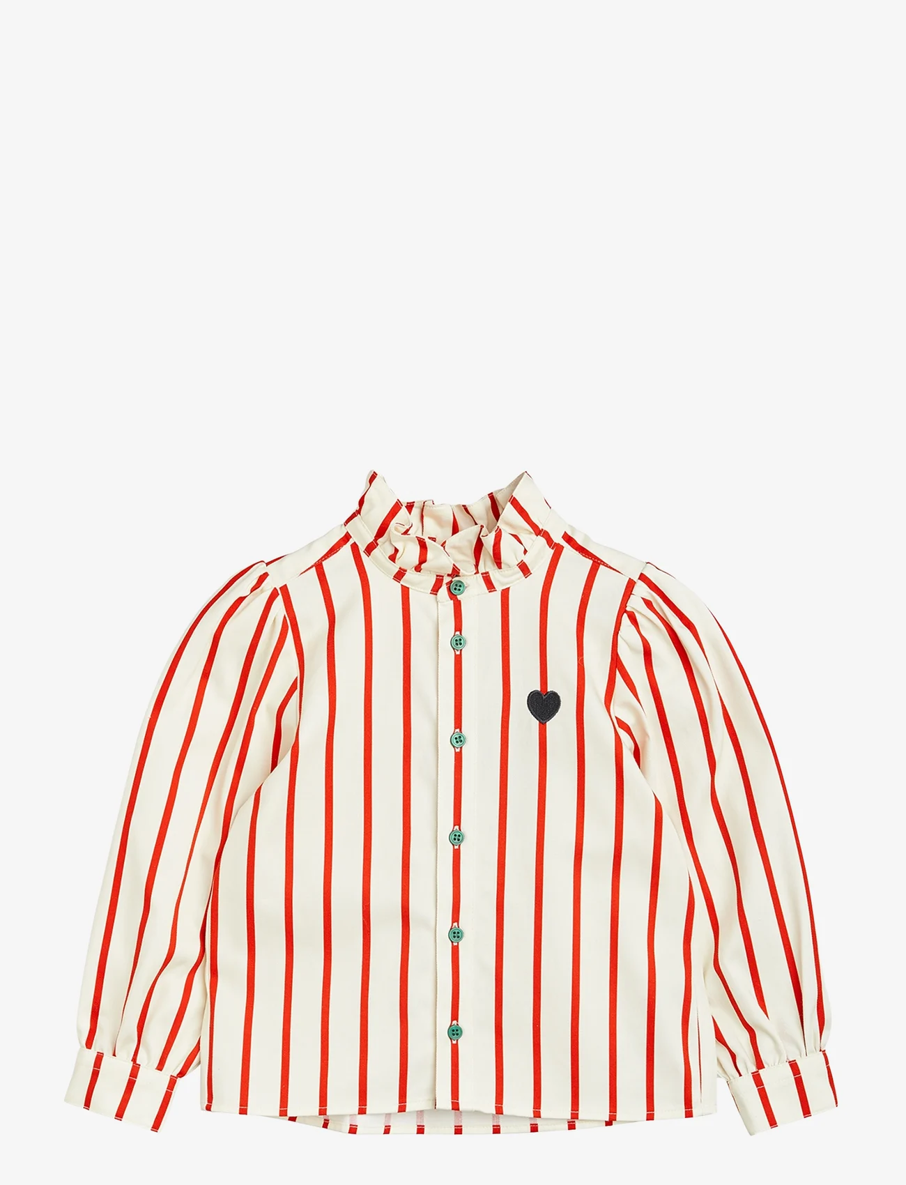 Mini Rodini - Stripe woven blouse - sommerschnäppchen - multi - 0