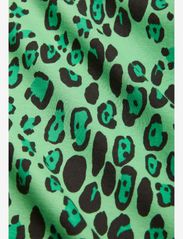 Mini Rodini - Leopard ss tee - kortärmade - green - 3