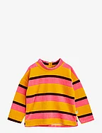Stripe velour sweater - MULTI
