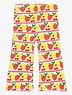 Fruits aop flared trousers - MULTI