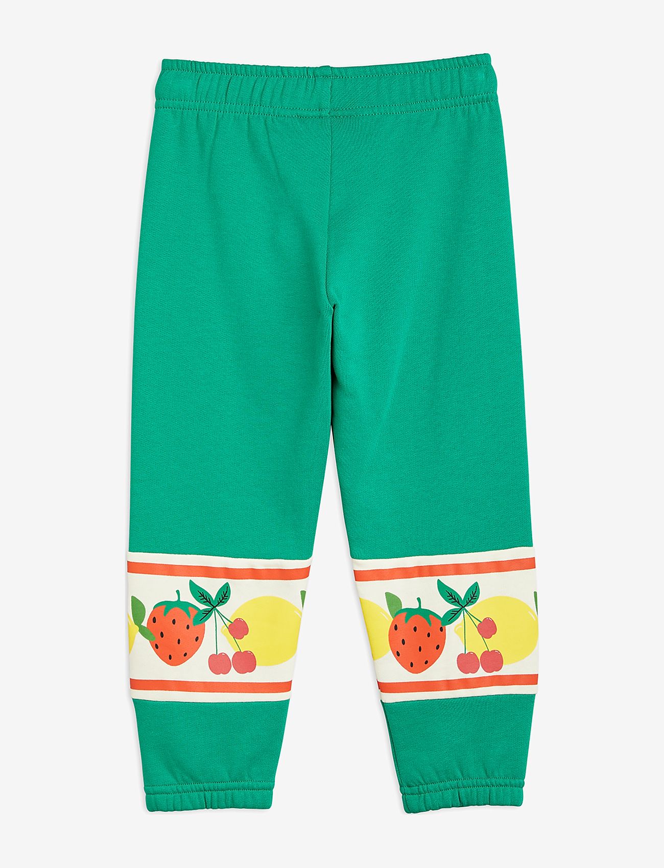 Mini Rodini - Fruits border sweatpants - jogginghosen - green - 1