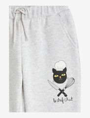 Mini Rodini - Chef cat sp sweatpants - jogginghosen - grey melange - 2