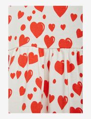 Mini Rodini - Hearts aop ls dress - long-sleeved casual dresses - multi - 2