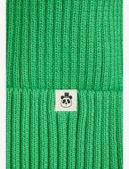 Mini Rodini - Pompom knitted hat - vintermössor - green - 1