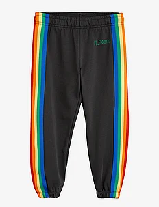 Rainbow stripe sweatpants, Mini Rodini