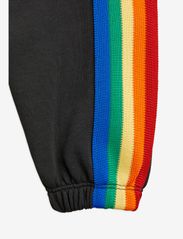 Mini Rodini - Rainbow stripe sweatpants - jogginghosen - black - 3